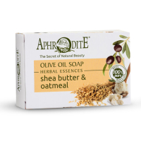 Aphrodite - Olijfoliezeep met Kamille & Calendula (ook voor baby's en kinderen)